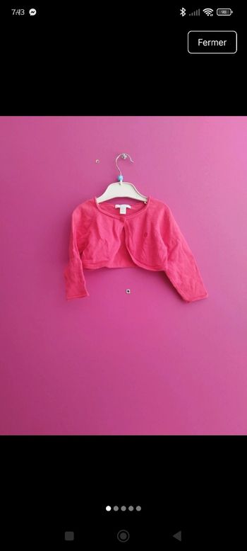 Gilet obaidi 12 mois b1 