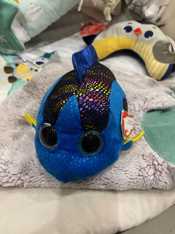 Peluche Poisson bleu Ty