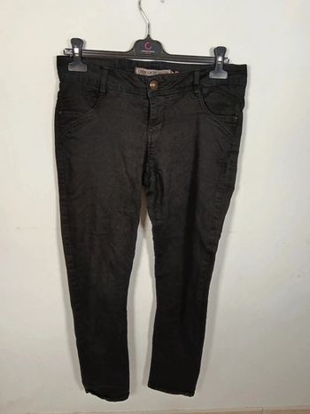 C17 jeans noir cache cache 40