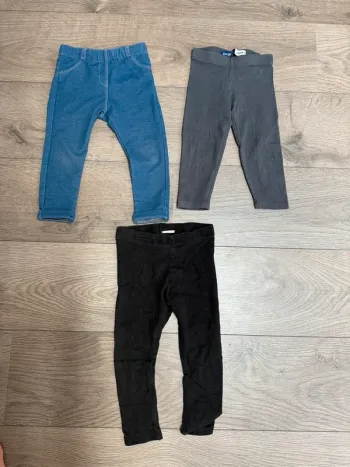 2 leggings 2 ans