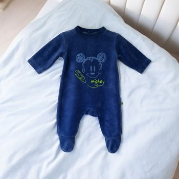Pyjamas en velours de naissance garçon