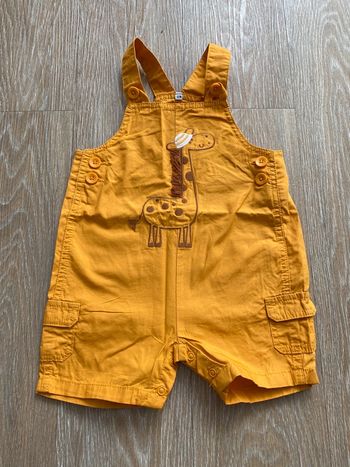 Salopette short safari