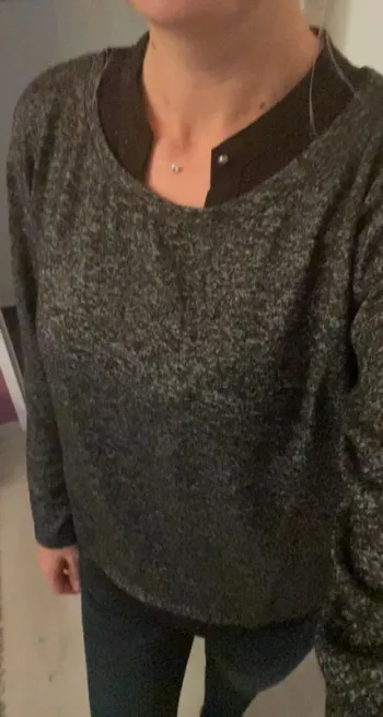 Blouse Promod effet chemise