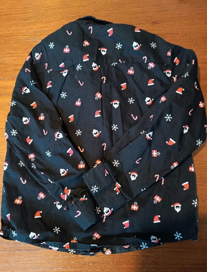 Chemise longues manches Noël - photo numéro 2