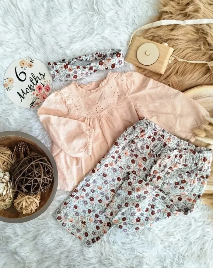 Ensemble complet 3 pièces sergent major fille 6 mois 🎀 - photo numéro 2