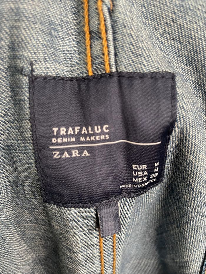 Salopette en jean Zara T38 – Effet destroy tendance – Très bon état - photo numéro 9