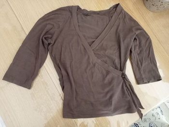 Haut marron Taille S/M