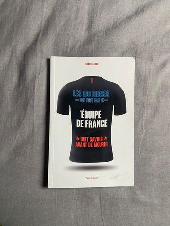 Livre équipe de France