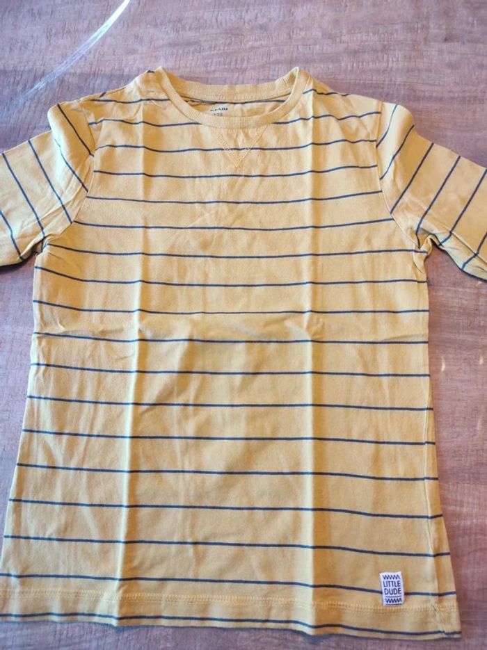 Tee shirt manches longues rayé