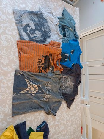 Lot tee shirts taille 6 ans