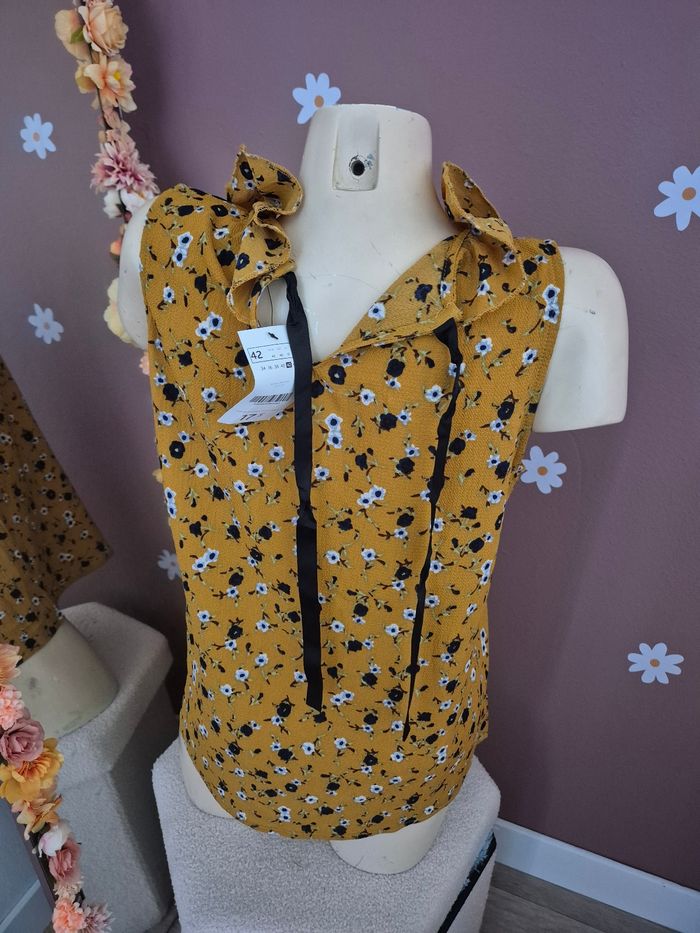Blouse moutarde 42 Mim - photo numéro 4