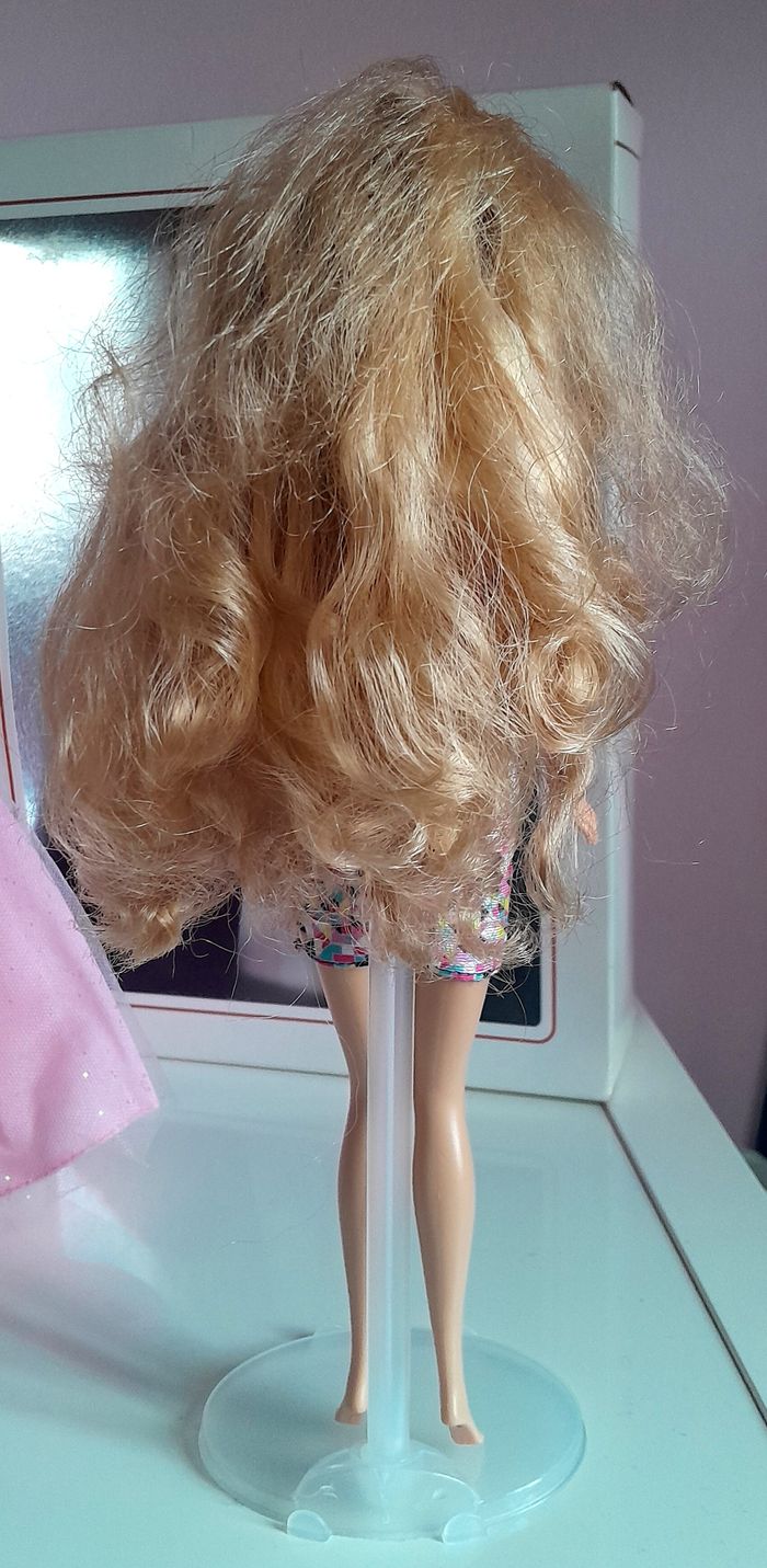 poupée barbie vintage 1999 my scene blonde avec cils - photo numéro 7