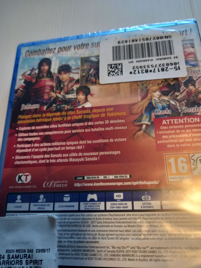 Ps4 samurai warriors - photo numéro 3