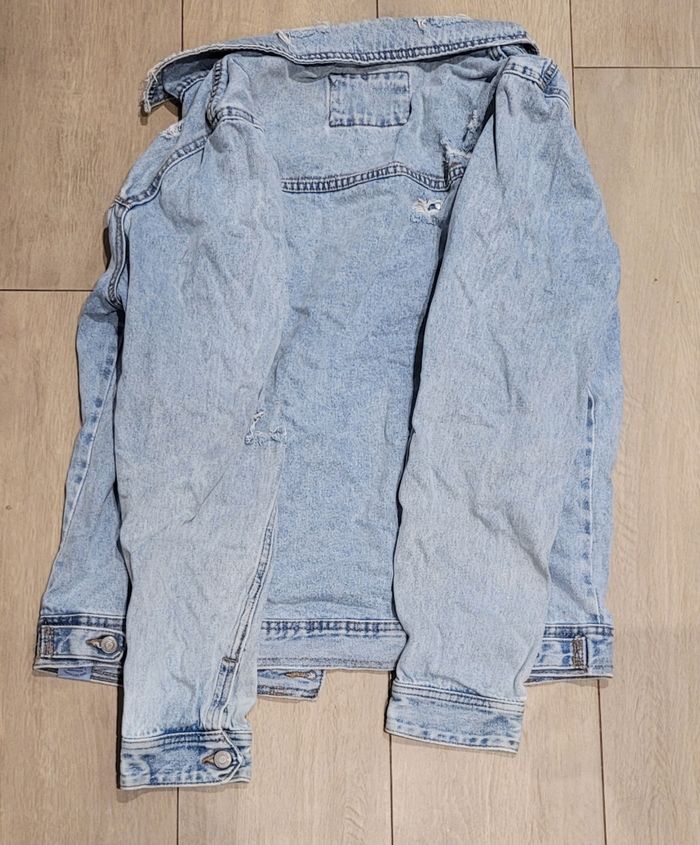 Veste en jeans pull and bear XL - photo numéro 4