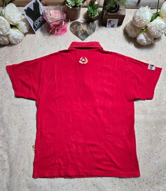 Polo/t-shirt rouge  Grand prix de Monaco taille L - photo numéro 7