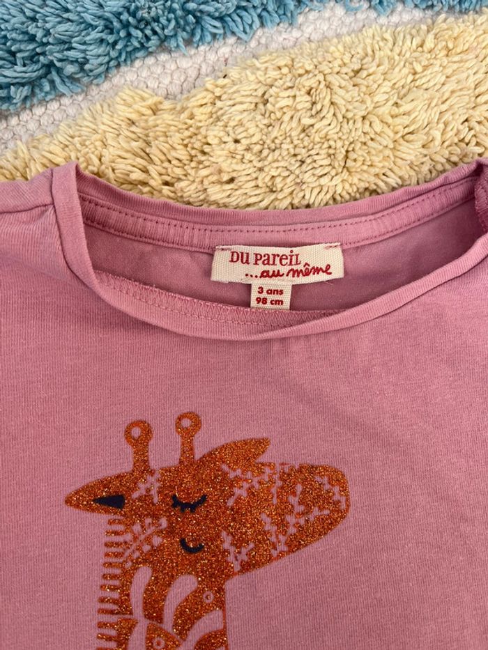 T-shirt manches courtes dpam - photo numéro 3