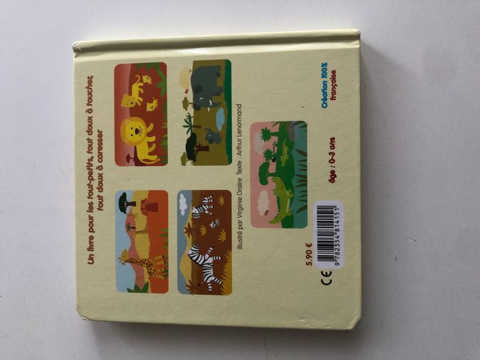 Livre à toucher sur les animaux - photo numéro 2