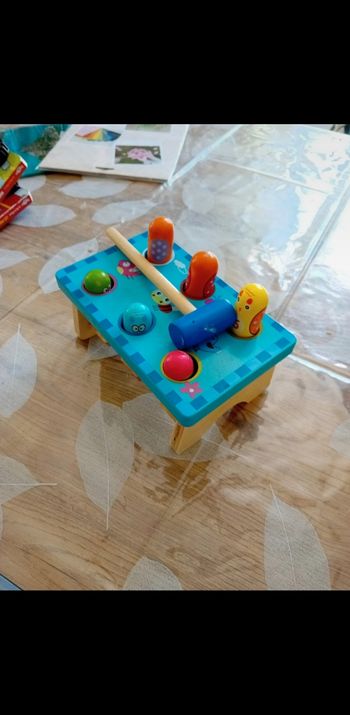 Jeu à taper en bois