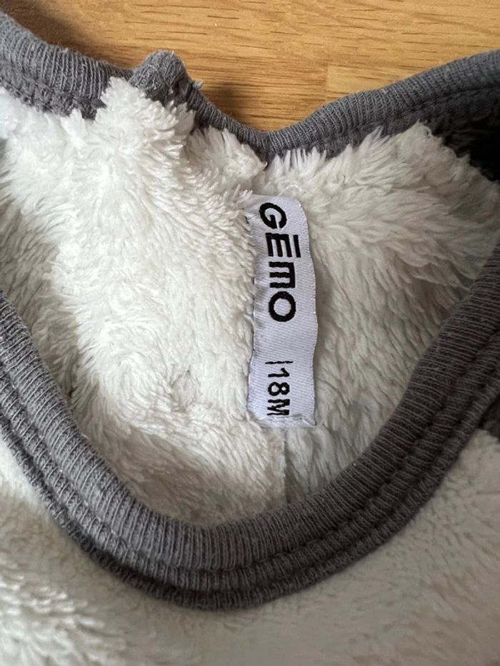 Lot de 4 pyjamas velours 18 mois - photo numéro 15