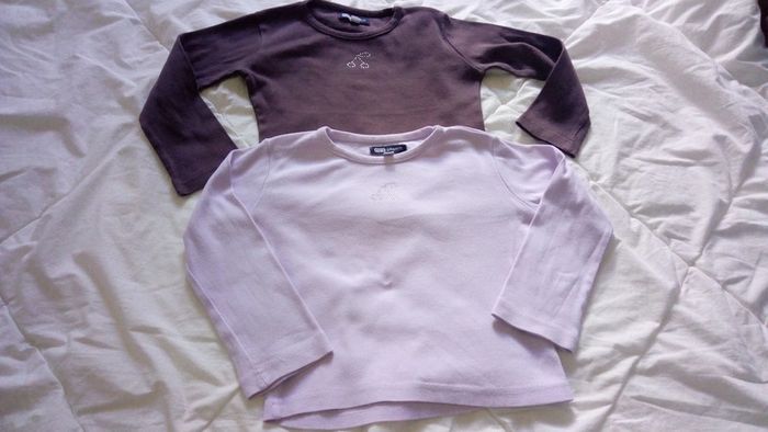 Lot de 2 tee-shirts manches longues