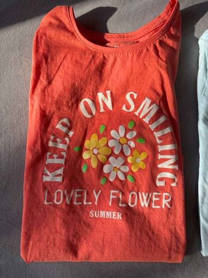 Lot de 6 t-shirt filles Kiabi 10 ans - photo numéro 2