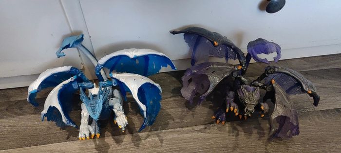 Dragons Vintage articulés Mega Bloks + perso - photo numéro 5