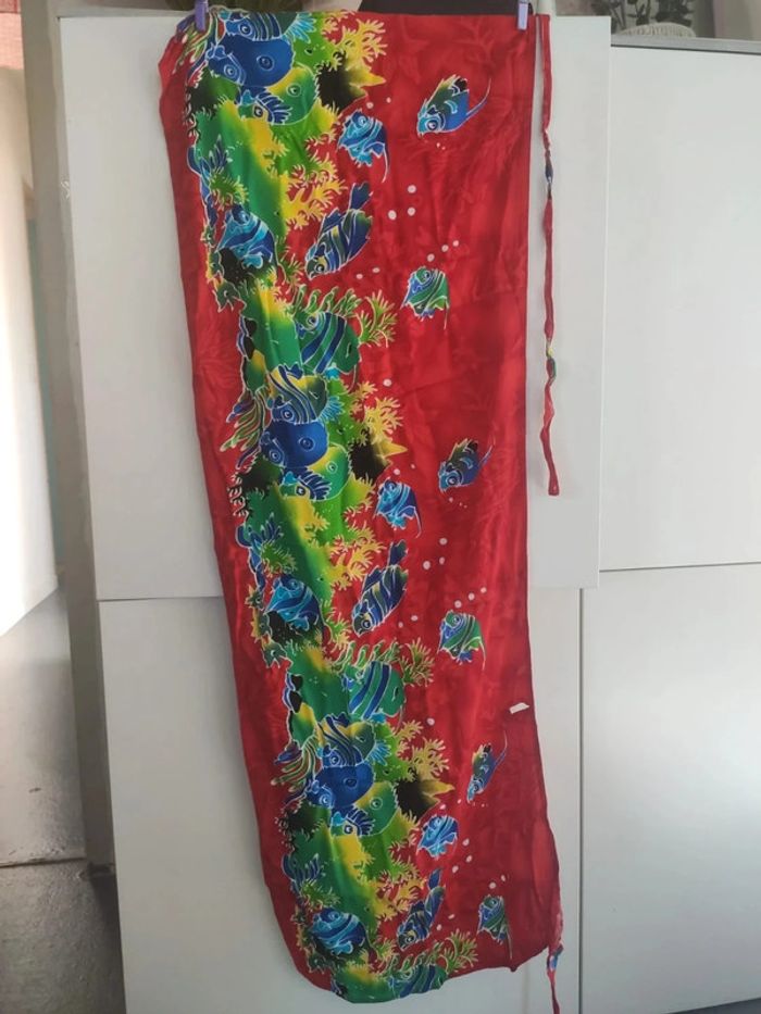 Paréo multicolore poisson - photo numéro 4