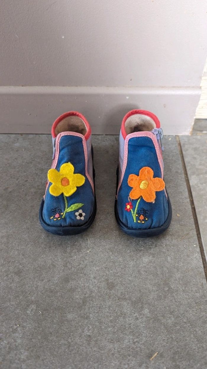 Chaussons Bellamy t25 fleurs