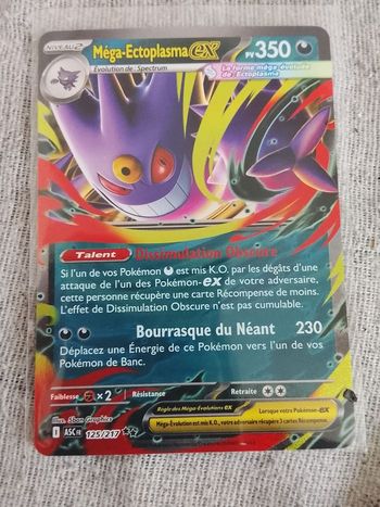 Carte de Pokémon français 