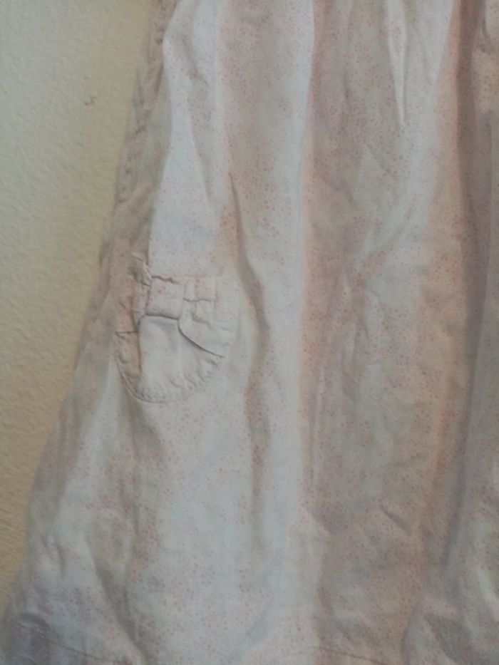 Robe ~Lisa rose ~3 ans ~blanche et rose - photo numéro 3