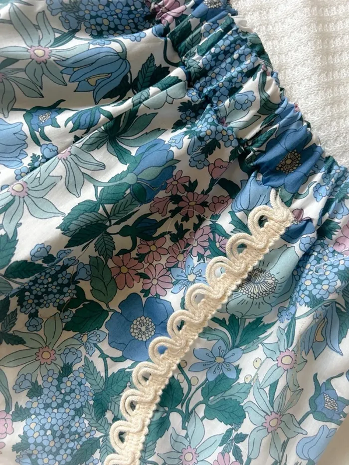 Ensemble créatrice liberty short et noeud 8 ans - photo numéro 4