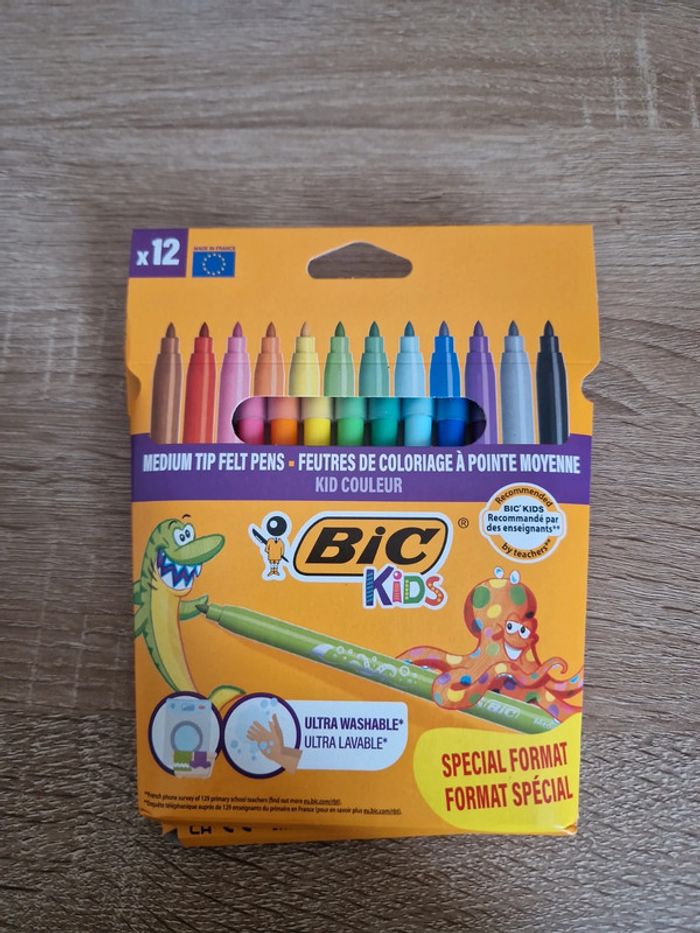 Lot 24 feutres bic - photo numéro 4