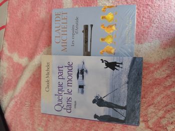 Lot de deux livres Claude Michelet