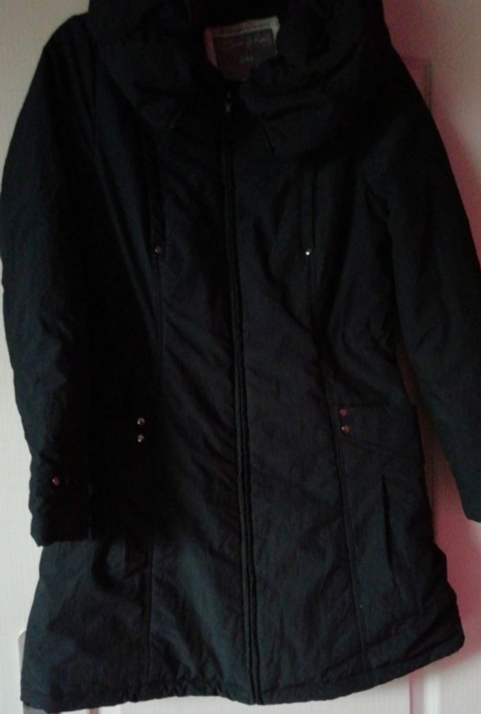 Manteau Kiabi noir - photo numéro 2