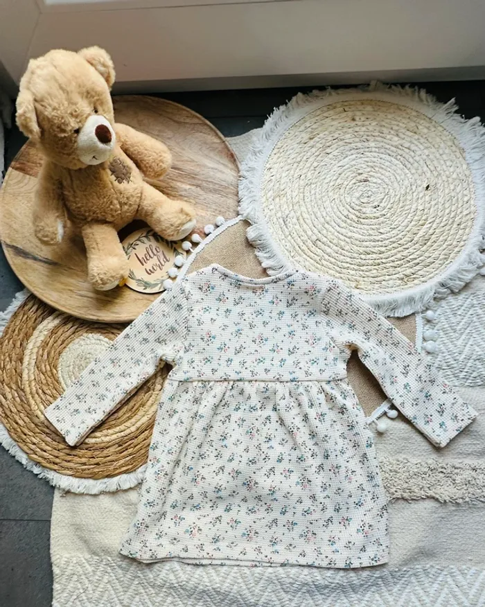 Robe fleurie Bel&Bo 18M 80cm - photo numéro 2