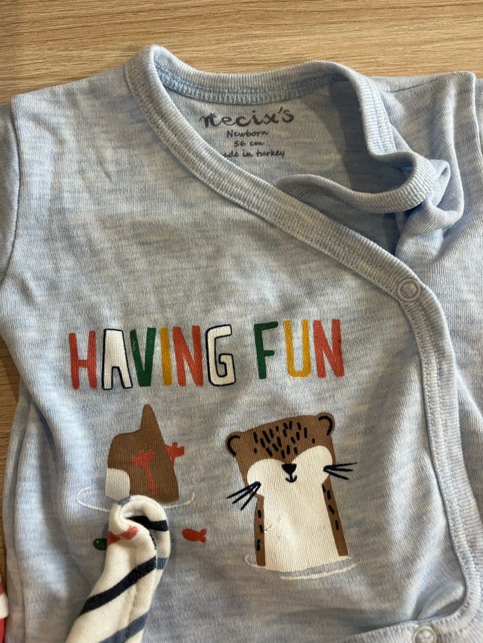 Ensemble neuf Juste lavé 56 cm - photo numéro 5