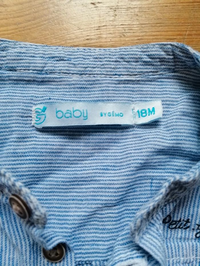 Lot chemises 18 mois - photo numéro 5