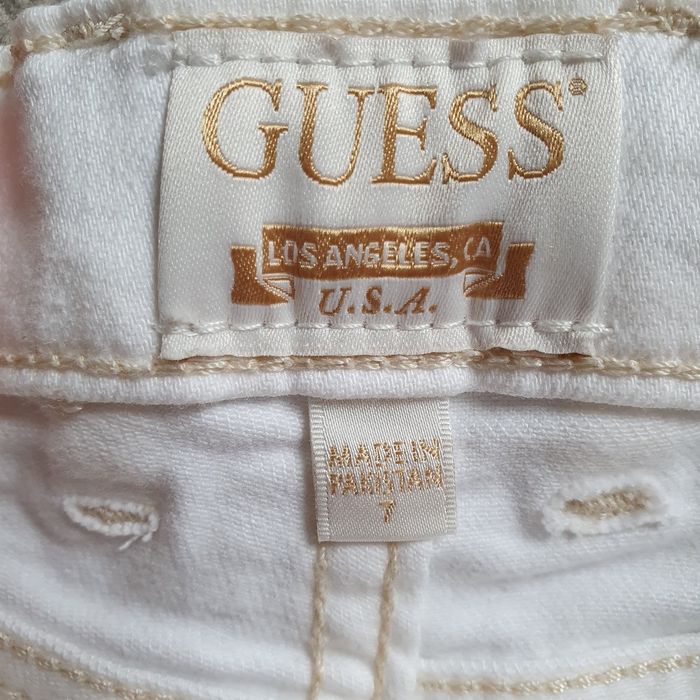 GUESS - Short fille blanc - 7 ans - 122/125cm - photo numéro 5