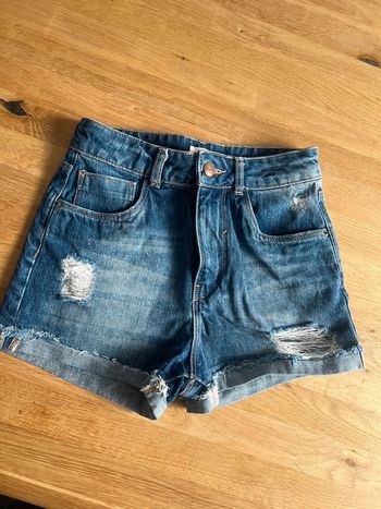 Mini short jean