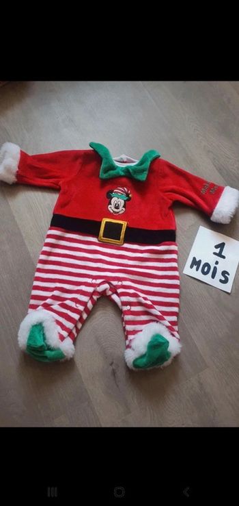 Pyjama 1mois Noël 🎅 Mickey