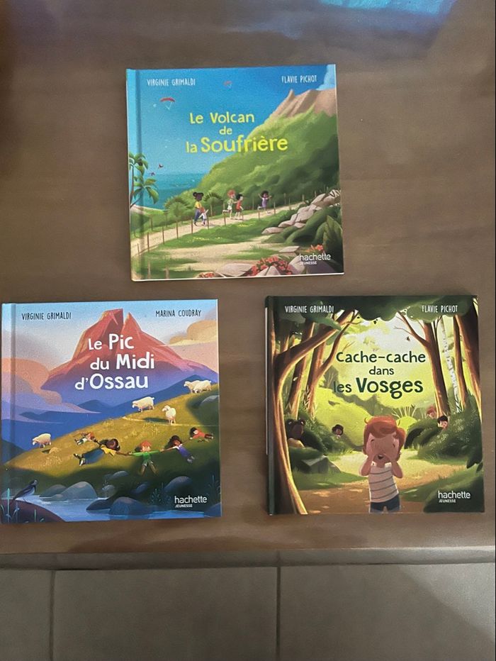 3 livres Mc Do Merveilles de France Hachette Jeunesse