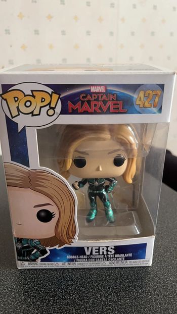 Pop vers captain marvel