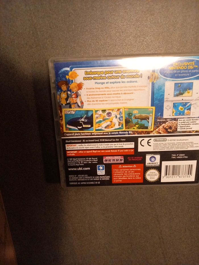 Jeu DS L'île aux Dauphins - photo numéro 3