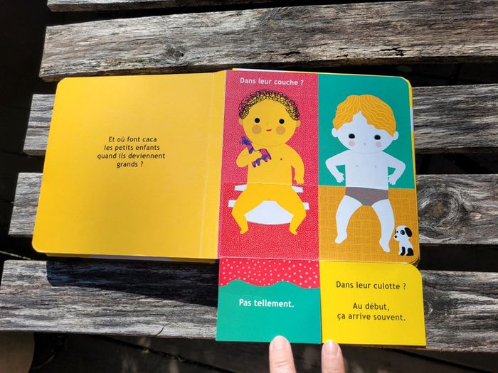 Très joli livre à volets, éditions Sarbacane, Et toi, où tu fais caca? (71) - photo numéro 16