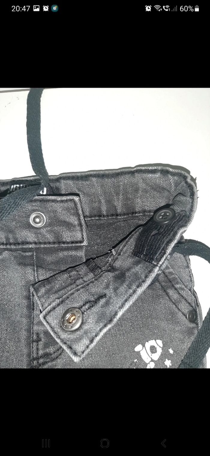 Jean bébé fille 9-12 mois (c4) - photo numéro 3