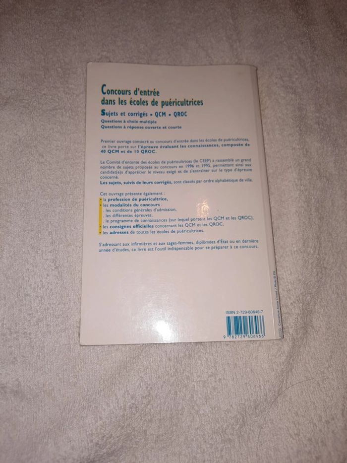 Concours d'entrée dans les écoles de puéricultrices - photo numéro 2