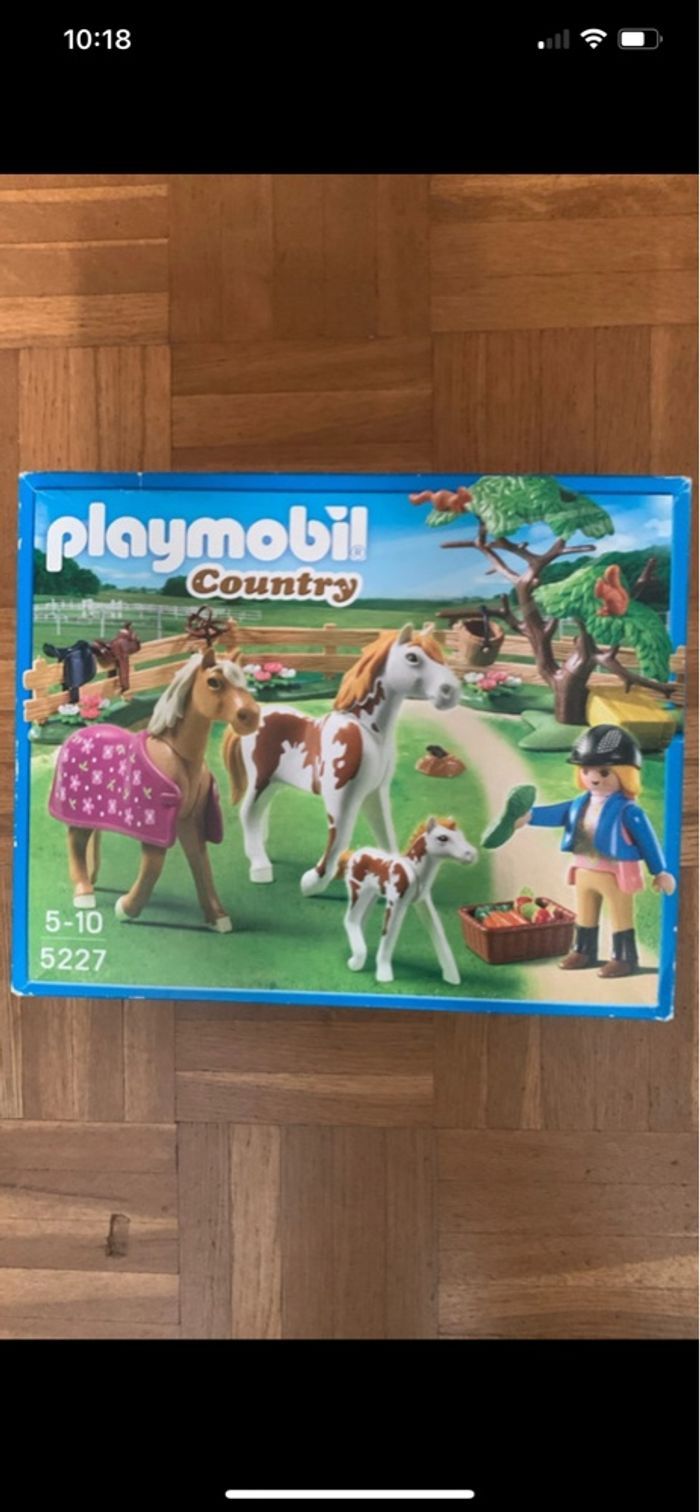 Playmobil chevaux