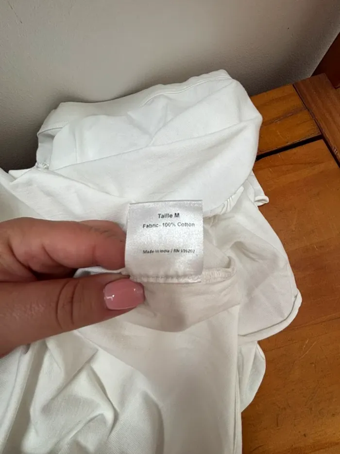 🤍 Robe Zadig & Voltaire blanche volants - décontractée & stylée - M - photo numéro 6