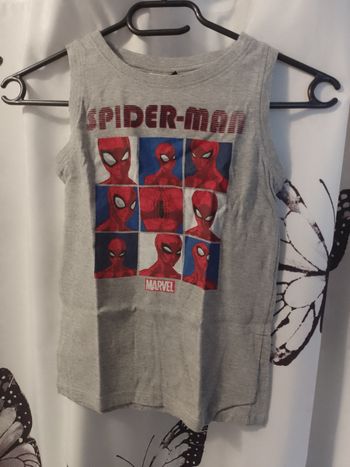 Débardeur Spiderman 5/6 ans