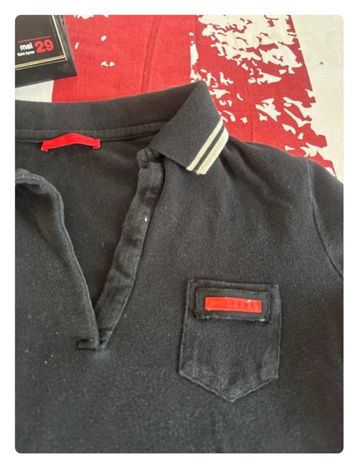 Polo vintage Prada femme taille xs noir et blanc - photo numéro 3